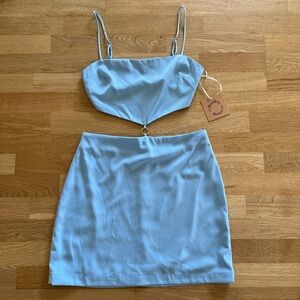 Bailey Rose Blue Dress Skirt Set - Size Medium *Brand New*